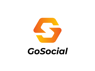 GoSocial branding graphicdesign illustrator lettermark logo logodesign logodesigner logomark logotype monogram