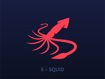 Squid Logo Concept animal logo brand design brand identity branding graphicdesign icon logo logo design logodesign logodesigner logomark s logo symbol