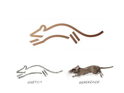 Mouse Logo Evolution abstract logo animal logo brand design brand identity branding branding design graphicdesign illustrator logo logo design logodesign logodesigner logomark mouse