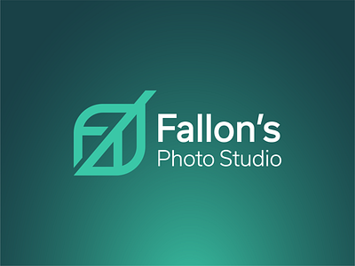 Fallons Photo Studio branding graphicdesign illustrator lettermark logo logodesign logodesigner logomark logotype monogram