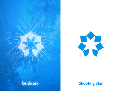 ✨ Shooting Star Logo Concept