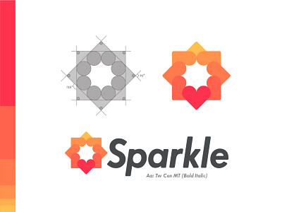 Sparkle Dating App Concept 2 app design branding graphicdesign icon illustration illustrator logo logodesign logodesigner logomark