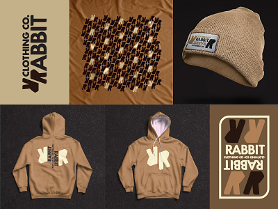 Rabbit Clothing Co. Mockups