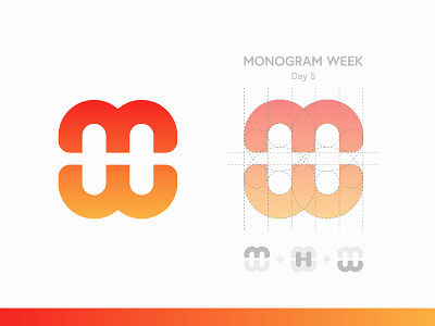 M + H + W Monogram