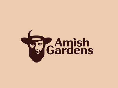 Amish Gardens Logo & Brand Identity branding graphicdesign illustrator lettermark logo logodesign logodesigner logomark logotype monogram