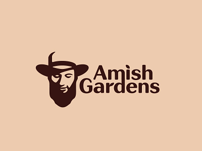 Amish Gardens Logo & Brand Identity