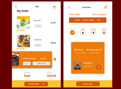 food app order screen design app food app design illustration art illustrations infographic mobile app mobile app design uidesign uidesigner usability userexperiencedesign uxdesigner visual design