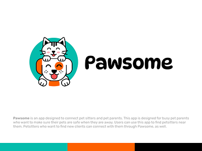 Pawsome Logo Design