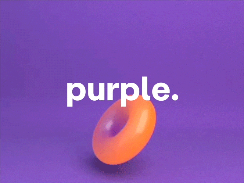 Purple 60fps arnold arnold render c4dart cinema 4d cinema4d deep purple gradient juice magenta orange orange juice purple purple gradient satisfying torus violet