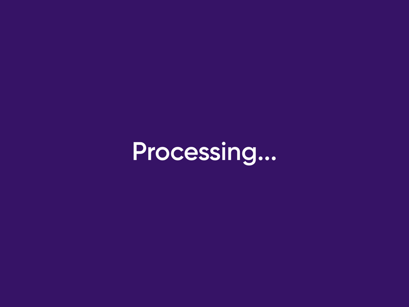 Processing... 60fps after effects animated gif animation design load loading loading bar process processing ui ui ux vector