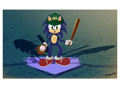 Pure Vector Sonic Illustration and Colouring by DarkoDesign on Dribbble