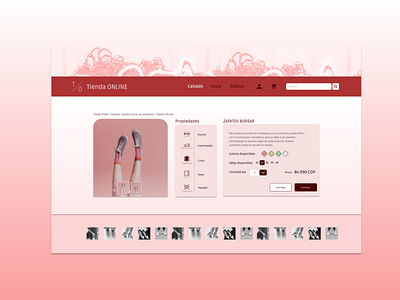 Daily UI - E-commerce shop.