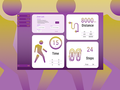 Counter app counter purple purpose ui ui design uidesign walk