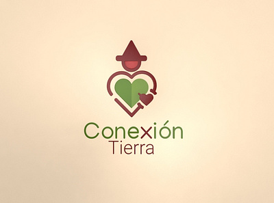 CONEXIÓN TIERRA branding design icon illustration logo