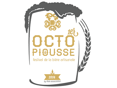 Octopiouss Final beer festival logo octopus