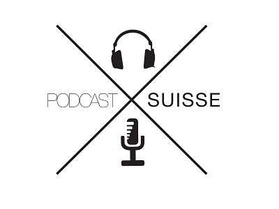 Podcast Suisse X hipster x logo