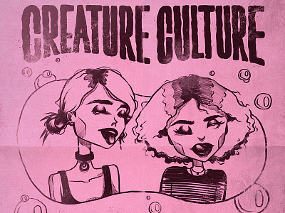 Crop of a Creature Culture Show Flyer