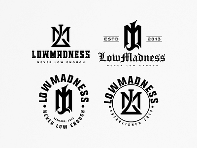 Design concepts for client apparel automotive badge clothing company design lettering logo logotype monogram tshirt