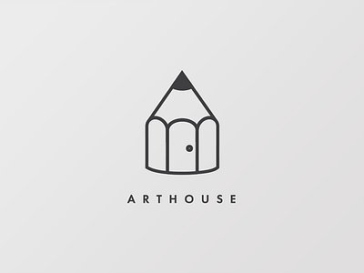 ArtHouse Logo art clean creative house logo