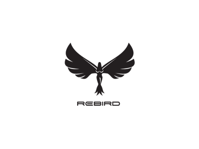 Rebird bird birth black wings woman