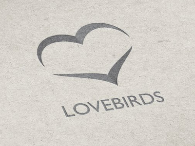 LoveBirds birds fly heart love two