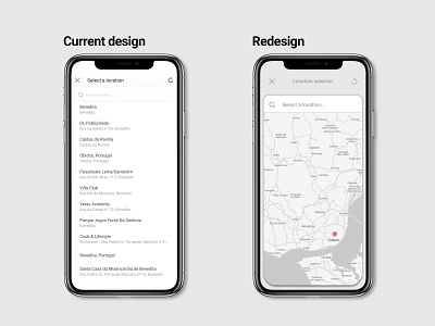 Instagram location tracker app dailyui design instagram location location app location tracker minimal mobile product ui ux