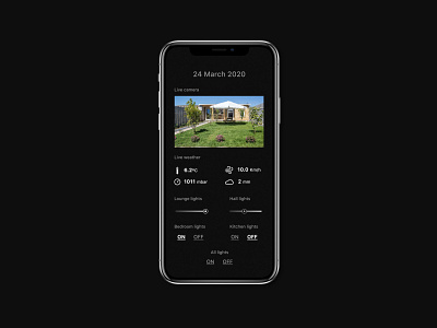 Smart home app dashboard app automation dailyui dashboard design flat home homedashboard minimal mobile redesign smarthome ui uiux ux