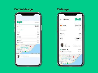 In-app invoice redesign