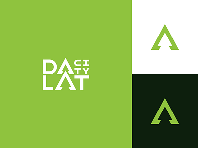 DA LAT CITY - Logo changlle #1 branding city dalat design huytuong logo tree vietnam