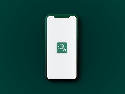 Logo design for TresoFerme app appicon graphicdesign green lizard logo logotype minimal