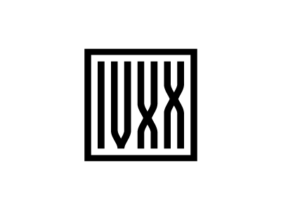 IVXX Logo branding identity ivxx letter lettering logo logotype marijuana medical cannabis typography