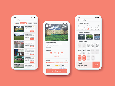 Booking App app design design illustration ui ux