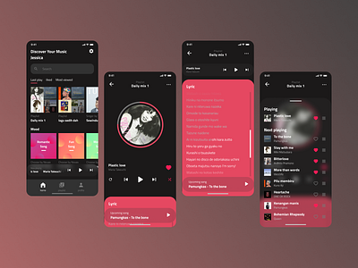 Novas Music Player App By Ridwan Noor On Dribbble