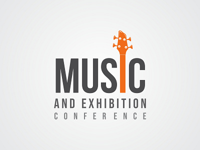 MUSIC CONFERENCE corporate identity design illustration