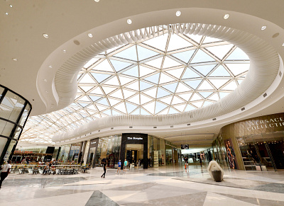 Mall of Africa, Waterfall, South Africa architecture photography