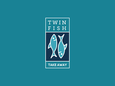 TWIN FISH TAKE AWAY animation branding corporate identity design design illustration logo logo design photography typography vector