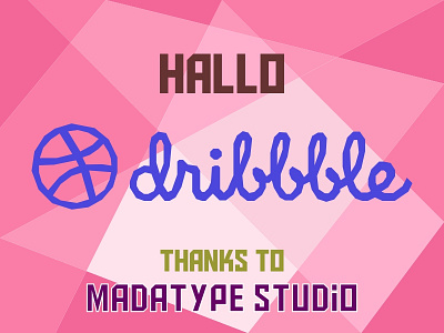 Hallo dribbble animation branding design flat illustration illustrator logo typography ui vector