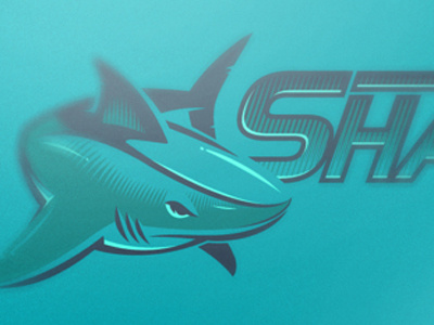 Sharks angry athletic baseball basketball fish football logo shark sharks soccer sports