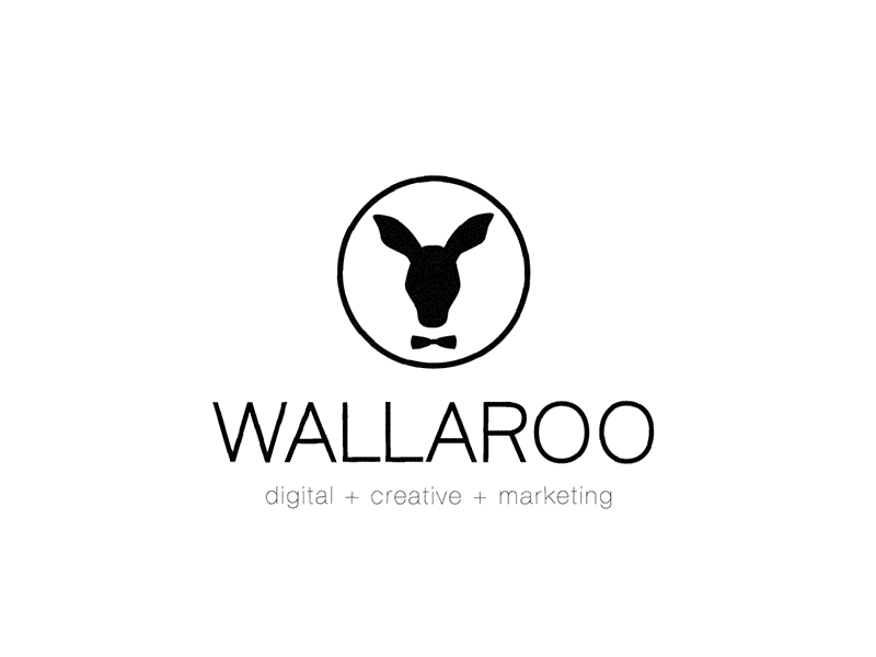 Wallaroo Logo Animation animation chaz chazdc explode explosion gif graphic kangaroo logo motion