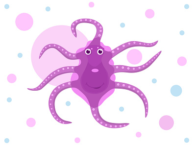 Оctopus animals illustration illustrator octopus sea vector vector illustration