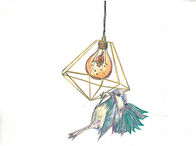 'Hang In There' colors concept art conceptual design drawings hand drawn handmade handpainted illustration texture