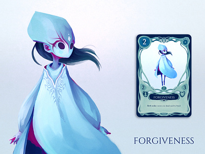 Forgiveness -a Virtue of Patience- cardgame ccg illustration ui