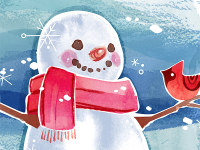 Snowman Holiday Gift Card