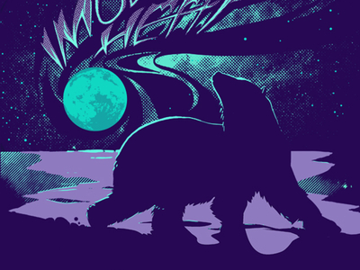 Imogen Heap at the Paramount aurora bear gigposter illustration lettering music poster print seattle