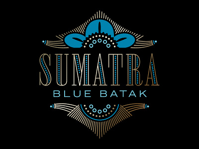 Starbucks Reserve Sumatra Blue Batak badge beans branding coffee label packaging