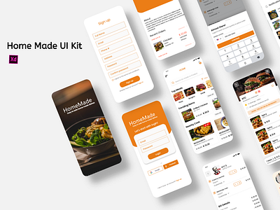 Home Made  Food Mockups