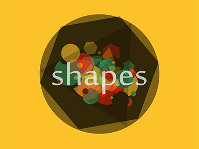 :: shapes circle color graphic hexagon shapes triangle