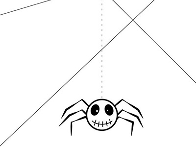 Halloween delay halloween illustrator spider suuuuperscary