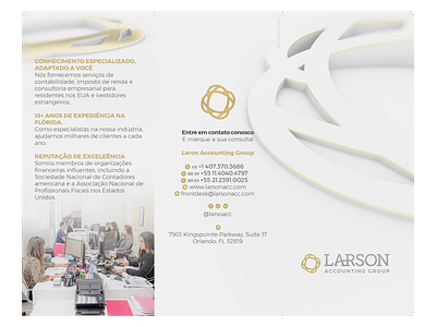 Branding brochure Larson CC