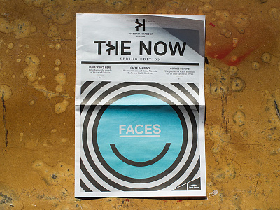 The Now — faces art direction cover editorial layout magazine newsletter property real estate